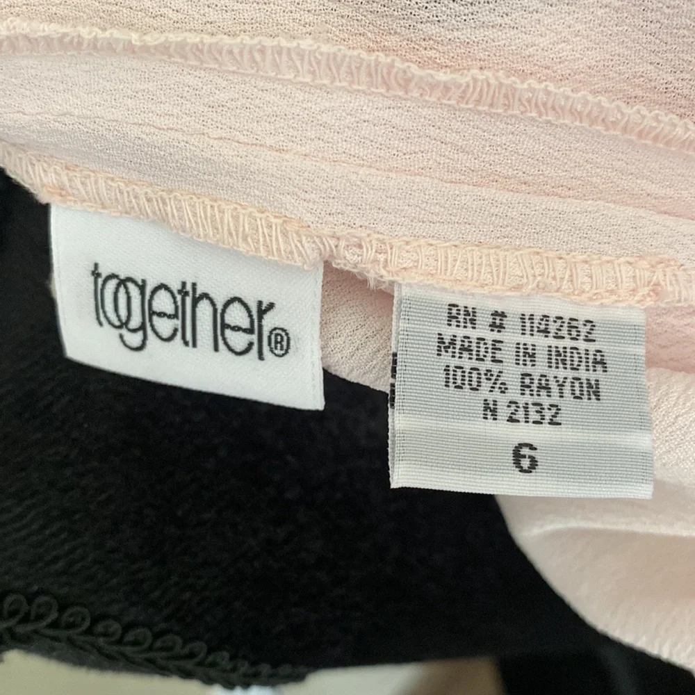 Together long flowing dress side zipper size 6 - Picture 8 of 8